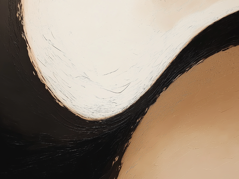 高清现代抽象油画