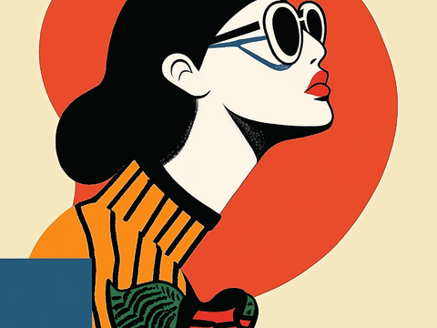 高清现代抽象油画