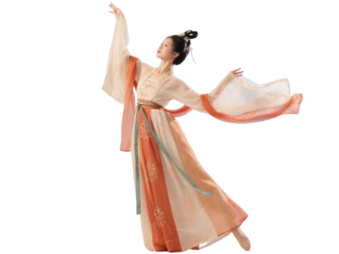  PS免抠舞蹈美女 古装美女 古典美人 古风美女 盛装舞蹈 