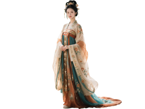  PS免抠古装人物 古装美女 古代优伶 古装戏子 古典美人 