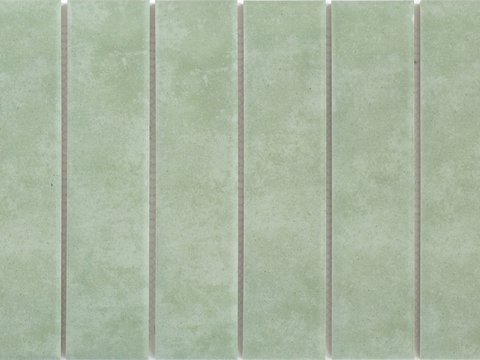 浅薄荷绿长条手工砖 复古哑光水泥砖 半银行卡宽瓷砖 高清无缝