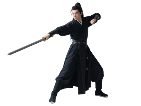  PS免抠武林高手 武侠人物 功夫高手 武术高手 武术 剑客 