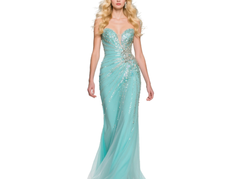  PS免抠现代人物 T台走秀 时尚模特 晚礼服模特 现代美女 