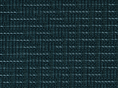 青色肌理毛麻地毯