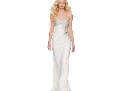  PS免抠现代人物 T台走秀 时尚模特 晚礼服模特 现代美女 