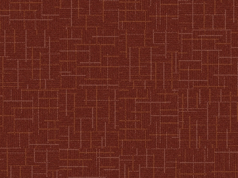 红色办公方块地毯