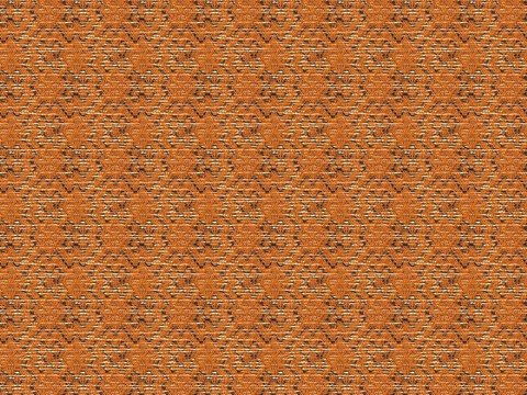 无缝橙色纺织品布纹