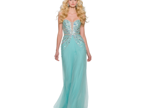  PS免抠现代人物 T台走秀 时尚模特 晚礼服模特 现代美女 