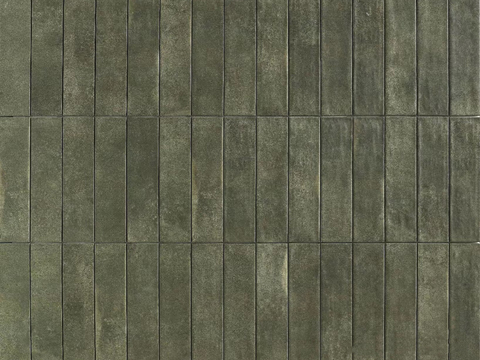 侘寂复古仿古砖 灰绿色长条墙砖 艺术砖 复古砖