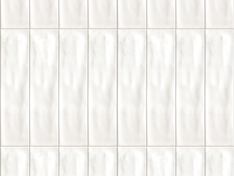 法式奶油瓷砖 白色哑光条形砖 柔光砖