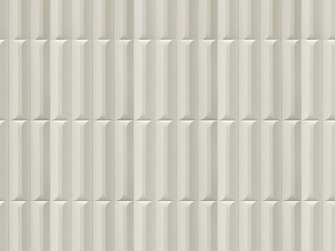 现代无缝奶油白条形砖小白砖