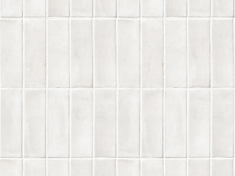 现代法式无缝白色条形砖 小白砖