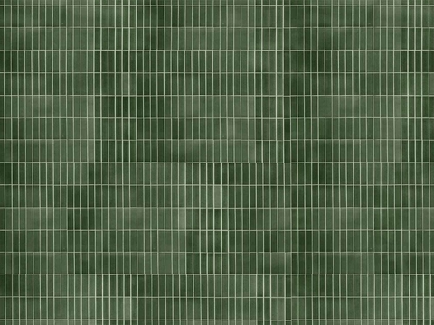 复古中古条形砖 绿色条形砖