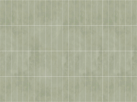 法式奶油条形砖 无缝小法绿色墙砖 复古砖