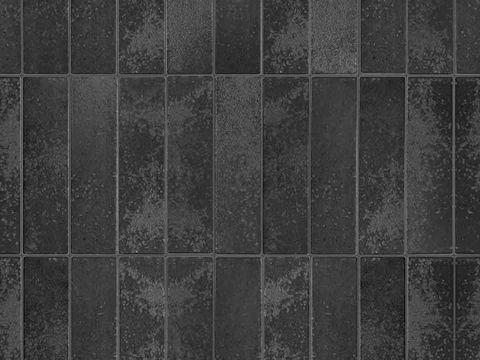 现代复古无缝黑色条形砖艺术砖