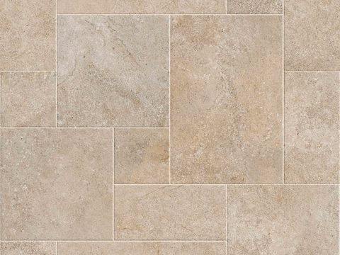 现代无缝米黄色莱姆石 石材背景墙 仿古砖