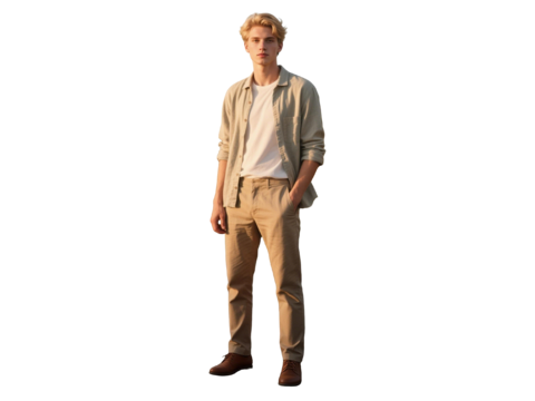  PS免抠现代人物 休闲装模特 商业街拍 休闲装帅哥 时尚帅哥 