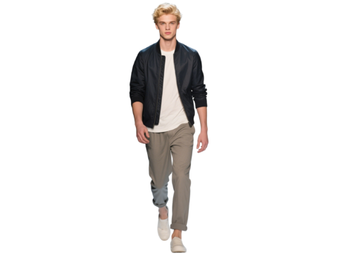  PS免抠现代人物 休闲装模特 商业街拍 休闲装帅哥 时尚帅哥 