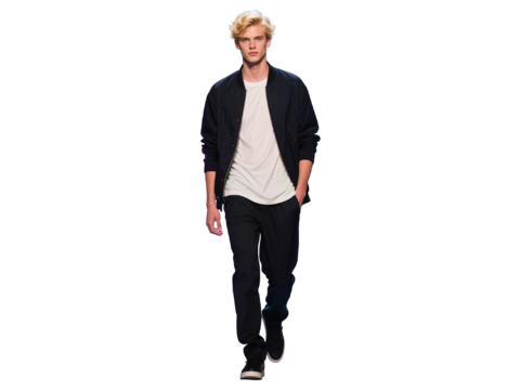  PS免抠现代人物 休闲装模特 商业街拍 休闲装帅哥 时尚帅哥 