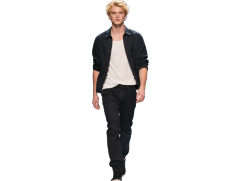  PS免抠现代人物 休闲装模特 商业街拍 休闲装帅哥 时尚帅哥 