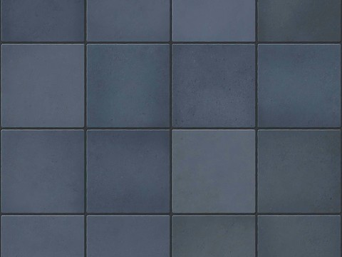  无缝多面方块瓷砖 