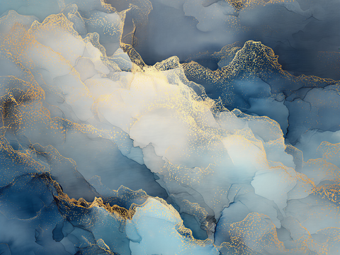 新中式抽象画纹理