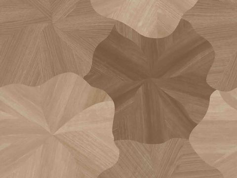 现代法式拼花木地板