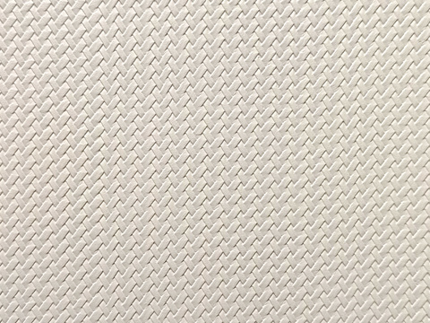  现代简约浅咖色编织皮革 