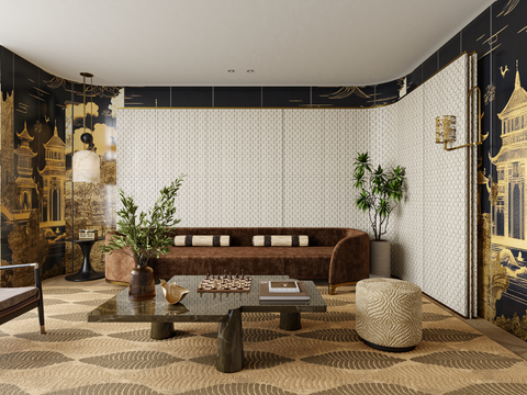 唐忠汉×南京JLC金陵中環 会客室3d模型