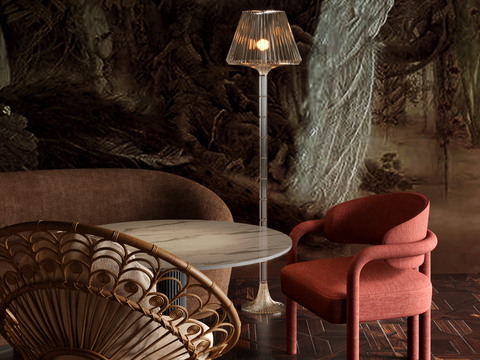  CCD郑忠 华尔道夫组合沙发3d模型 