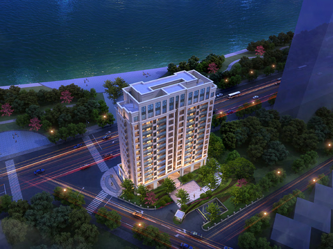  东阳市江畔雅居住宅项目建筑方案设计 