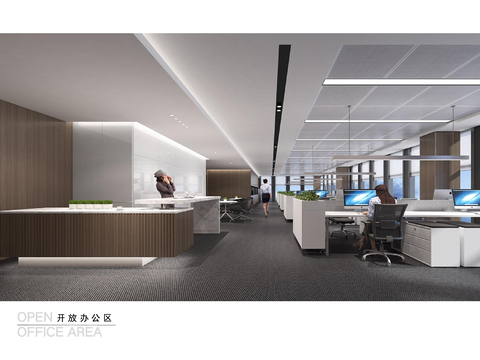  深圳星通大厦办公空间设计方案文本 