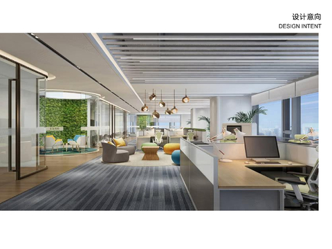  山东滨中集团办公概念设计方案文本 