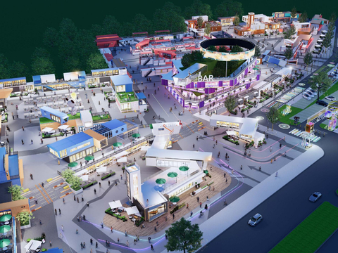  装箱集市商业街方案文本 