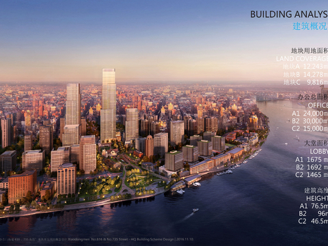  董家渡金融城总部办公楼公共区域设计方案文本 