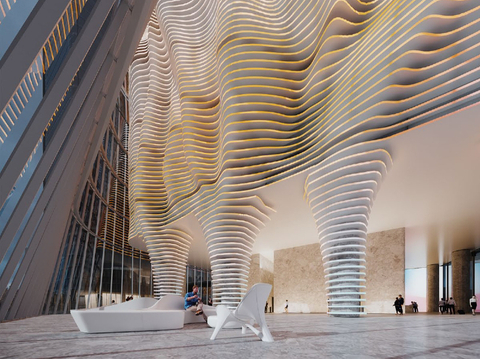  正中集团滨海湾顶级总部办公楼方案文本 