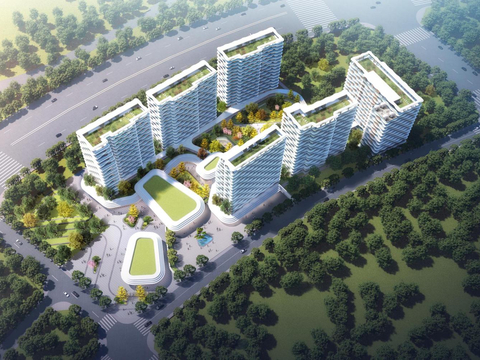  养老社区建筑设计方案文本 