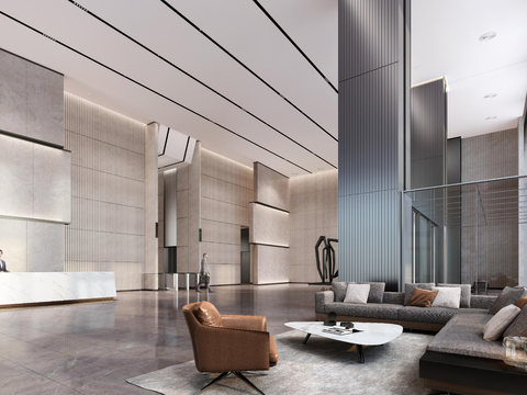  成都时代办公楼首层大堂+标准层方案文本 