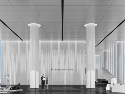  山东临沂市河东正直中心办公大堂项目方案文本 