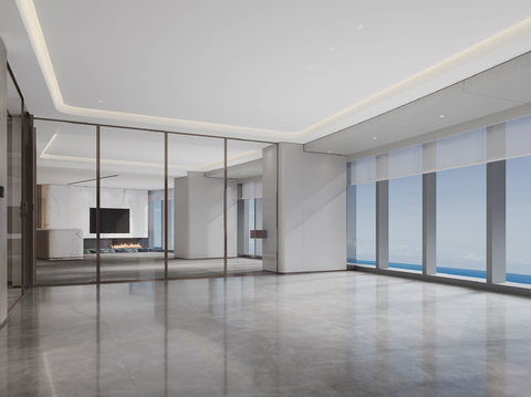  厦门世茂大厦六十层办公+学区房样板间方案文本 