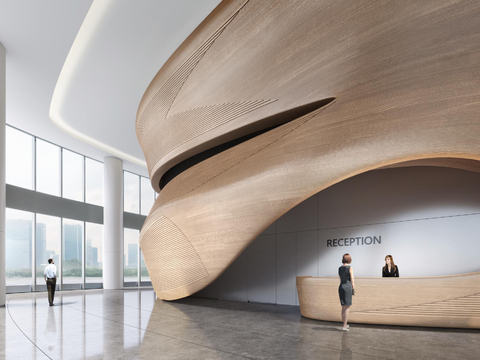  深圳某汽车总部办公楼方案文本 