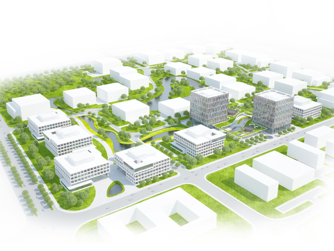  上海漕河泾科技绿洲办公楼方案文本 