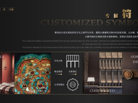  高层住宅大区景观设计方案文本 