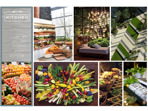  现代风格 餐厅布局概念方案文本 