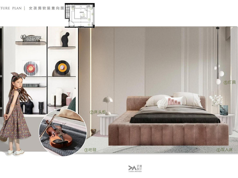  叠墅样板房软装设计方案文本 