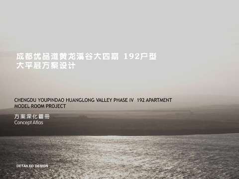  现代风格大平层PPT｜概念文本 