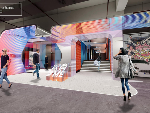  商业中心商场项目地下通道设计方案文本 