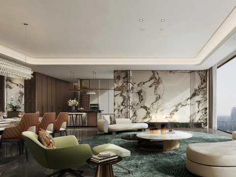  【CCD】北京首钢园元玺195户型样板间PPT设计方案文本 