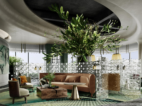  【CCD】广州珠光金融城壹號600㎡售楼处接待会所设计方案 