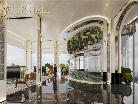  现代售楼中心+架空层+公区+样板间深化设计方案文本 